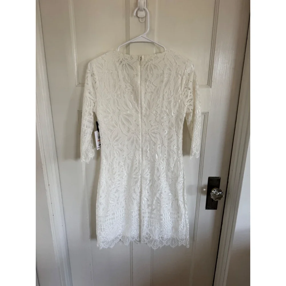 NWT Kensie white lace dress size 2